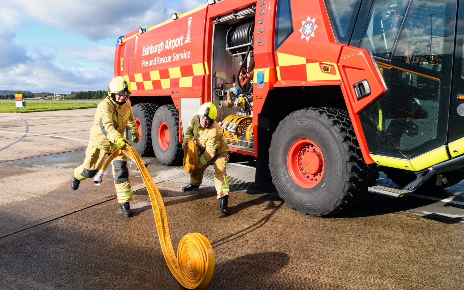 Airport Fire Service - Careers at Edinburgh Airport